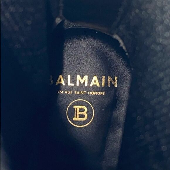 Balmain Skye Knit Crystal Ankle Boots size 40 - Picture 10 of 13